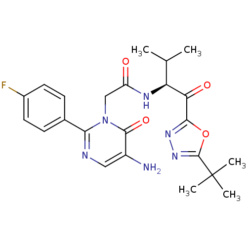 Chemical structure of BindingDB Monomer ID 50095520