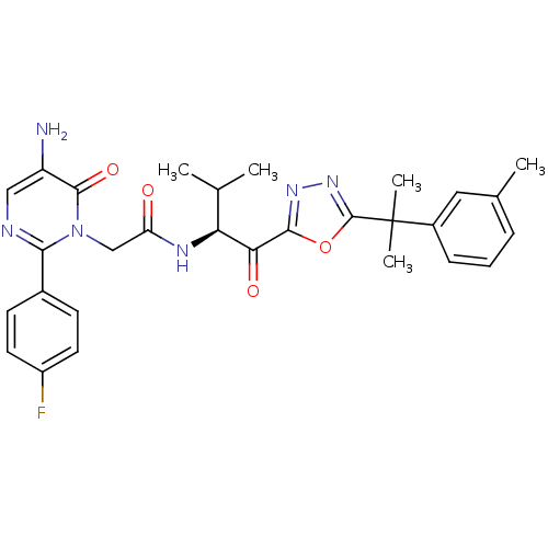 Chemical structure of BindingDB Monomer ID 50095525