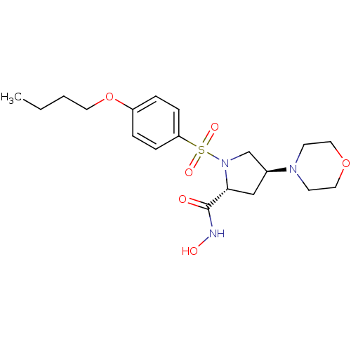 Chemical structure of BindingDB Monomer ID 50095541