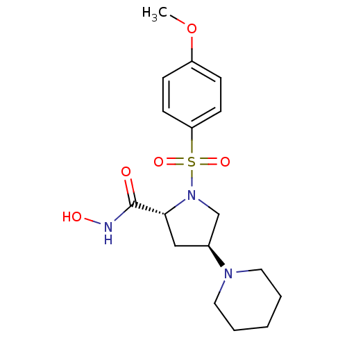 Chemical structure of BindingDB Monomer ID 50095564