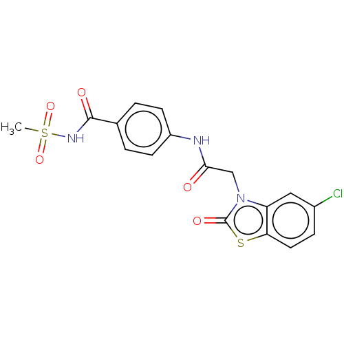Chemical structure of BindingDB Monomer ID 50095638