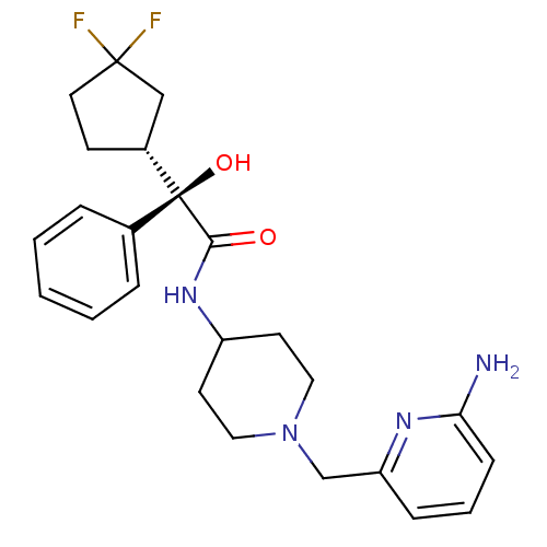 Chemical structure of BindingDB Monomer ID 50095657