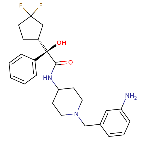 Chemical structure of BindingDB Monomer ID 50095664
