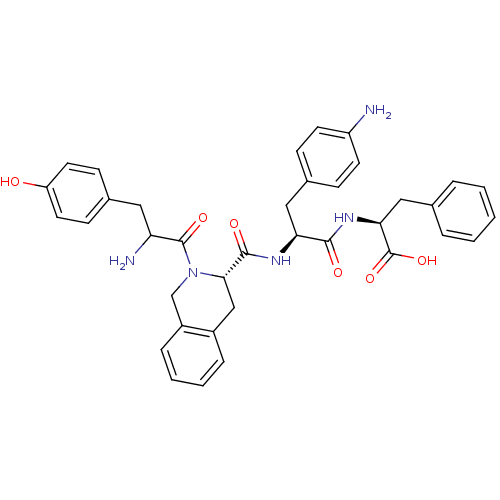 Chemical structure of BindingDB Monomer ID 50095736