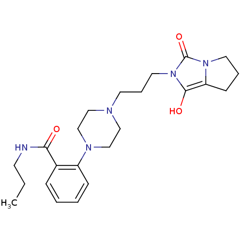 Chemical structure of BindingDB Monomer ID 50095824