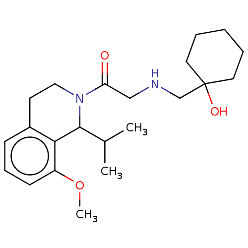 Chemical structure of BindingDB Monomer ID 50095982