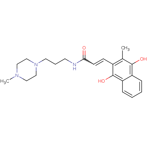 Chemical structure of BindingDB Monomer ID 50096015