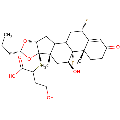 Chemical structure of BindingDB Monomer ID 50096156