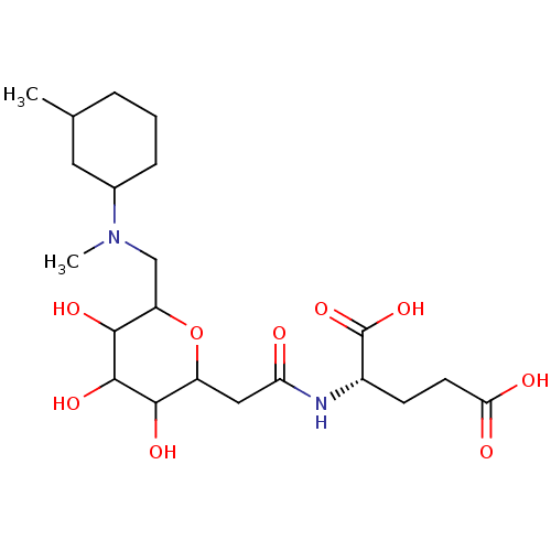 Chemical structure of BindingDB Monomer ID 50096286