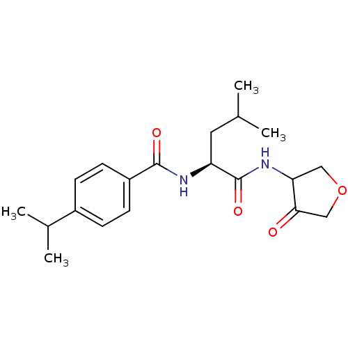 Chemical structure of BindingDB Monomer ID 50096374