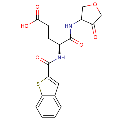 Chemical structure of BindingDB Monomer ID 50096375