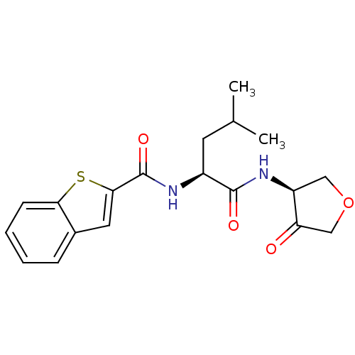 Chemical structure of BindingDB Monomer ID 50096393
