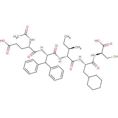 Chemical structure of BindingDB Monomer ID 50096412