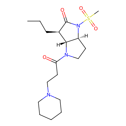Chemical structure of BindingDB Monomer ID 50096483