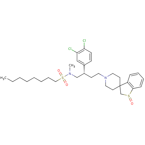Chemical structure of BindingDB Monomer ID 50096517