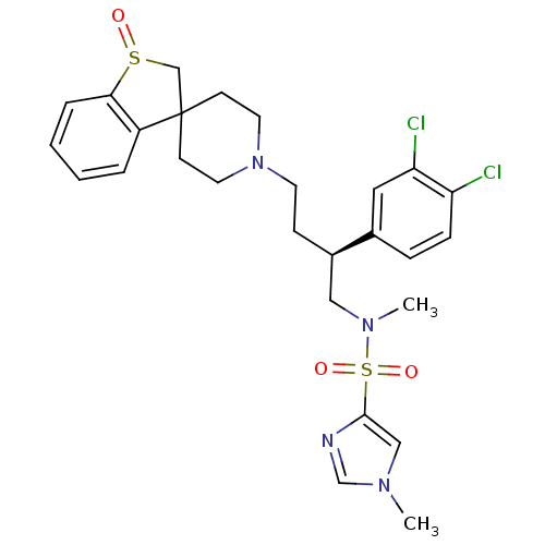 Chemical structure of BindingDB Monomer ID 50096521
