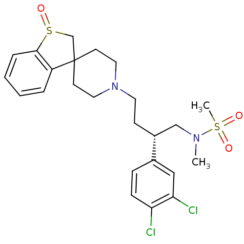 Chemical structure of BindingDB Monomer ID 50096522