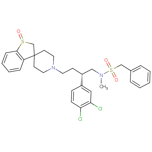 Chemical structure of BindingDB Monomer ID 50096524