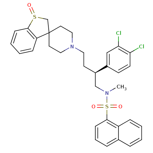 Chemical structure of BindingDB Monomer ID 50096525