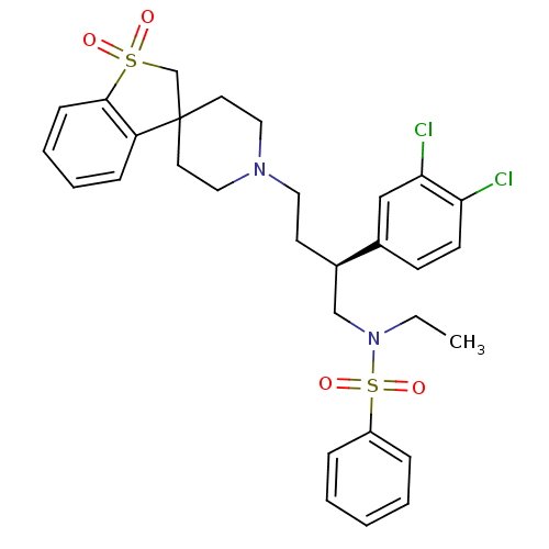 Chemical structure of BindingDB Monomer ID 50096527