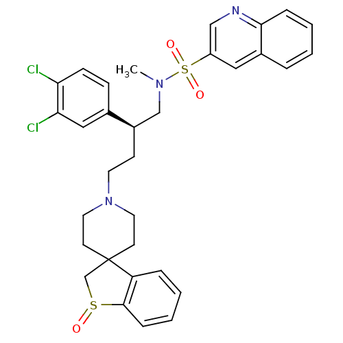 Chemical structure of BindingDB Monomer ID 50096532