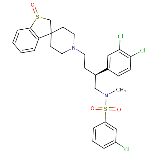 Chemical structure of BindingDB Monomer ID 50096537