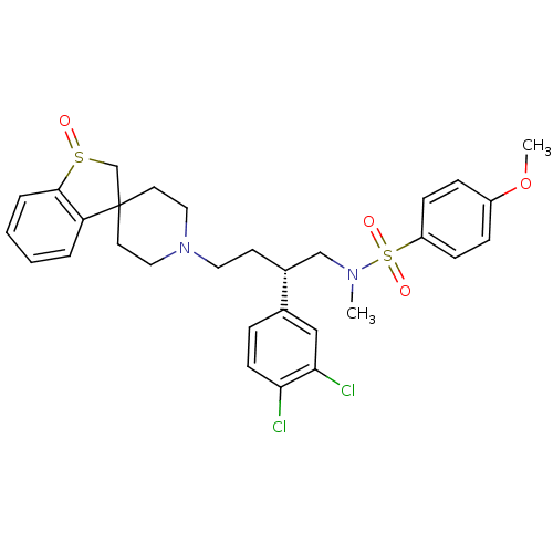 Chemical structure of BindingDB Monomer ID 50096539
