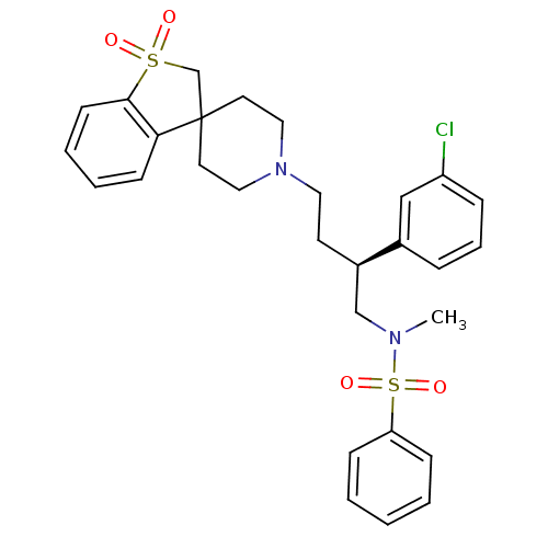Chemical structure of BindingDB Monomer ID 50096559