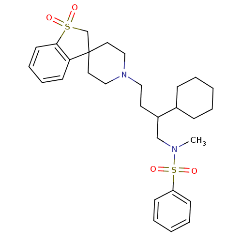 Chemical structure of BindingDB Monomer ID 50096565