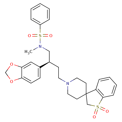Chemical structure of BindingDB Monomer ID 50096568