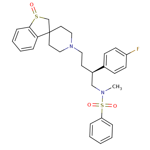 Chemical structure of BindingDB Monomer ID 50096574