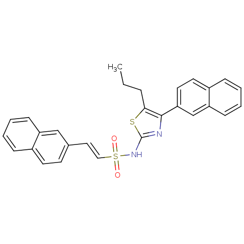 Chemical structure of BindingDB Monomer ID 50096696