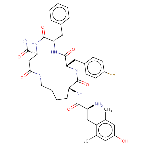 Chemical structure of BindingDB Monomer ID 50096745