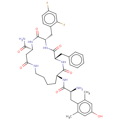Chemical structure of BindingDB Monomer ID 50096787
