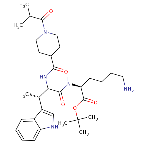 Chemical structure of BindingDB Monomer ID 50096825
