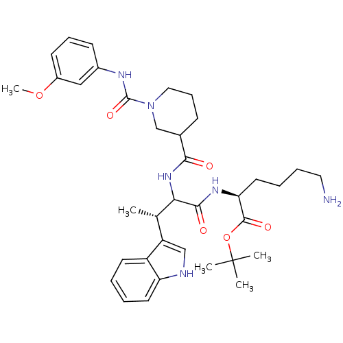 Chemical structure of BindingDB Monomer ID 50096831