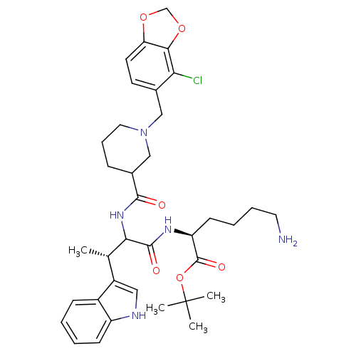 Chemical structure of BindingDB Monomer ID 50096834