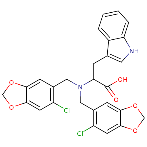 Chemical structure of BindingDB Monomer ID 50097179