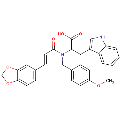 Chemical structure of BindingDB Monomer ID 50097182