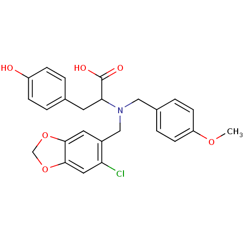 Chemical structure of BindingDB Monomer ID 50097185