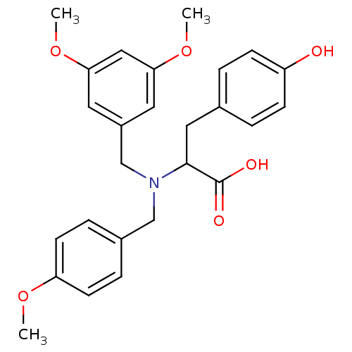 Chemical structure of BindingDB Monomer ID 50097187