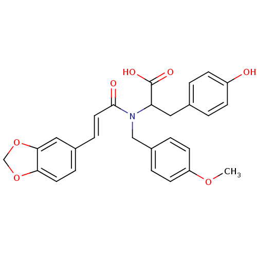 Chemical structure of BindingDB Monomer ID 50097188