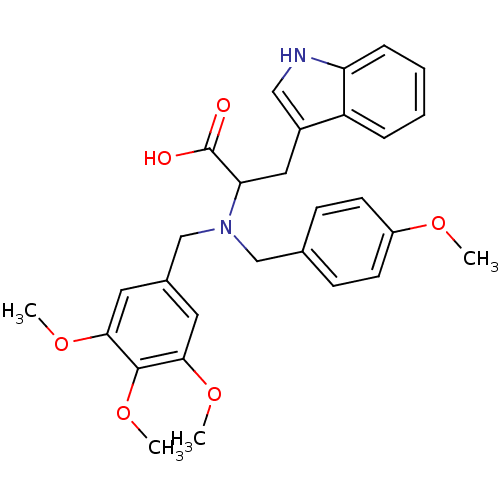 Chemical structure of BindingDB Monomer ID 50097191