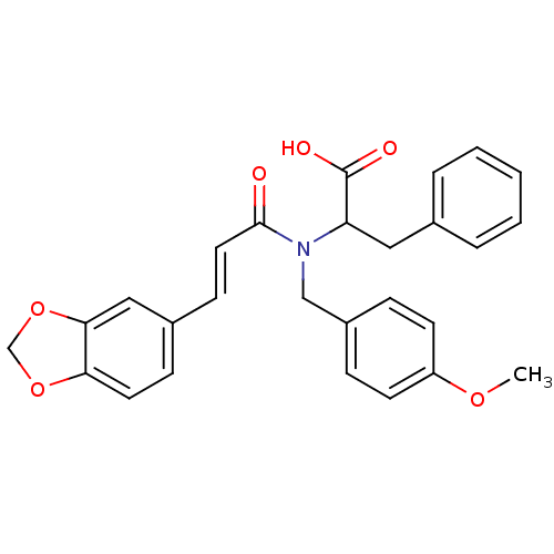 Chemical structure of BindingDB Monomer ID 50097192