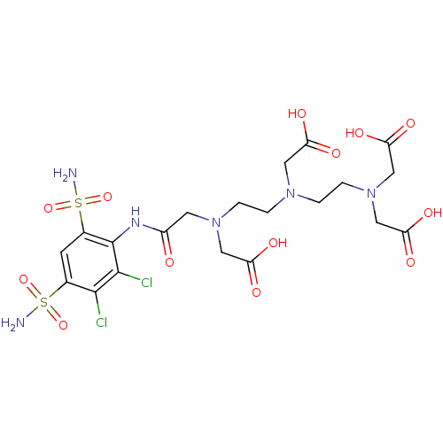 Chemical structure of BindingDB Monomer ID 50097274