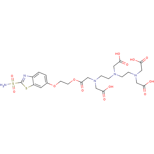 Chemical structure of BindingDB Monomer ID 50097293