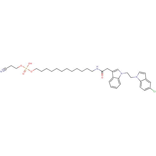 Chemical structure of BindingDB Monomer ID 50097322