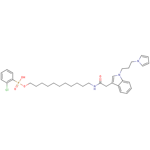 Chemical structure of BindingDB Monomer ID 50097326