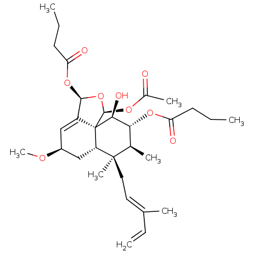 Chemical structure of BindingDB Monomer ID 50097555