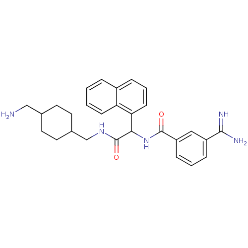 Chemical structure of BindingDB Monomer ID 50097762